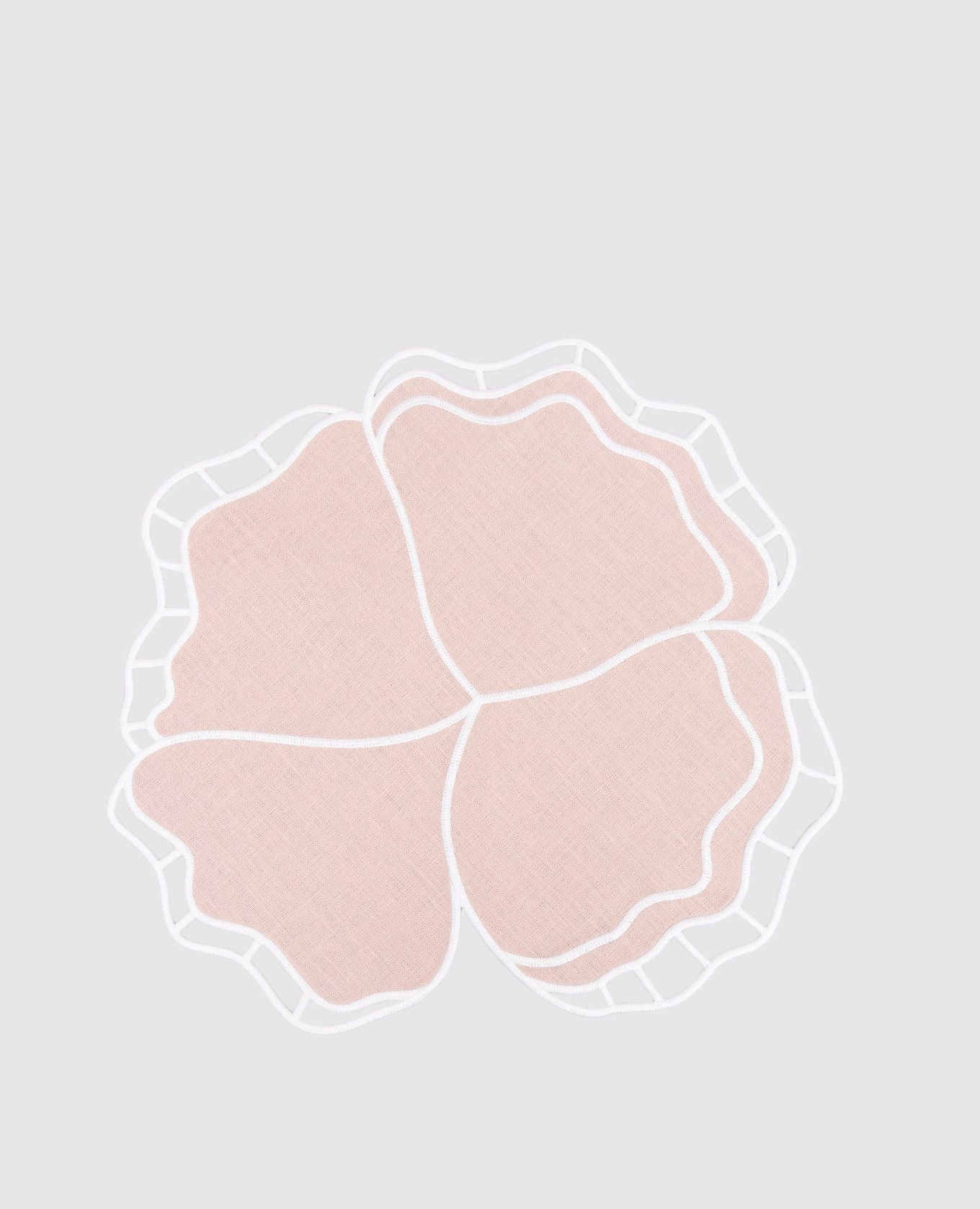 

Eclipse Pink Linen Placemat Truffle Bee