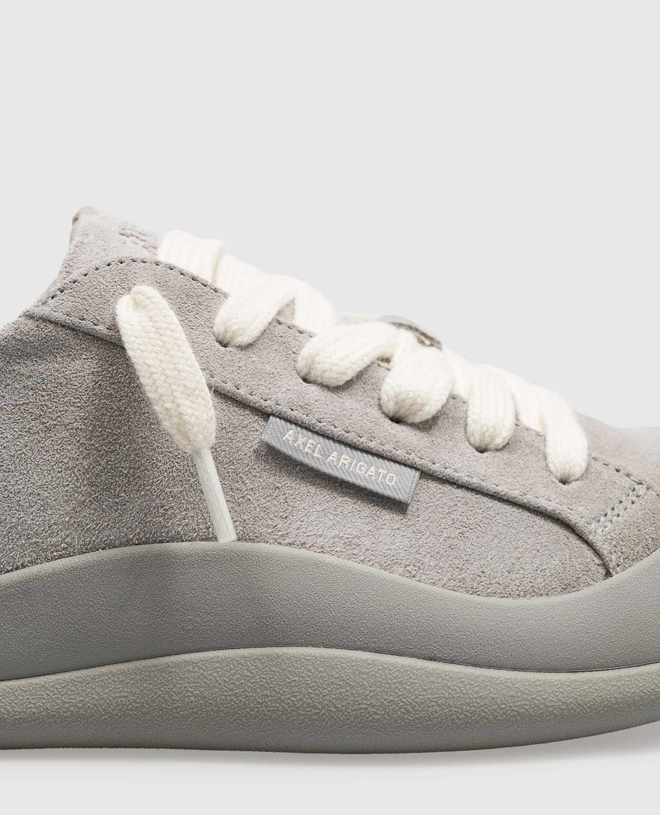 Gray suede Squish sneakers Axel Arigato 5