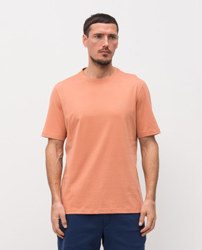 Brunello Cucinelli Orange T-shirt M0B138440