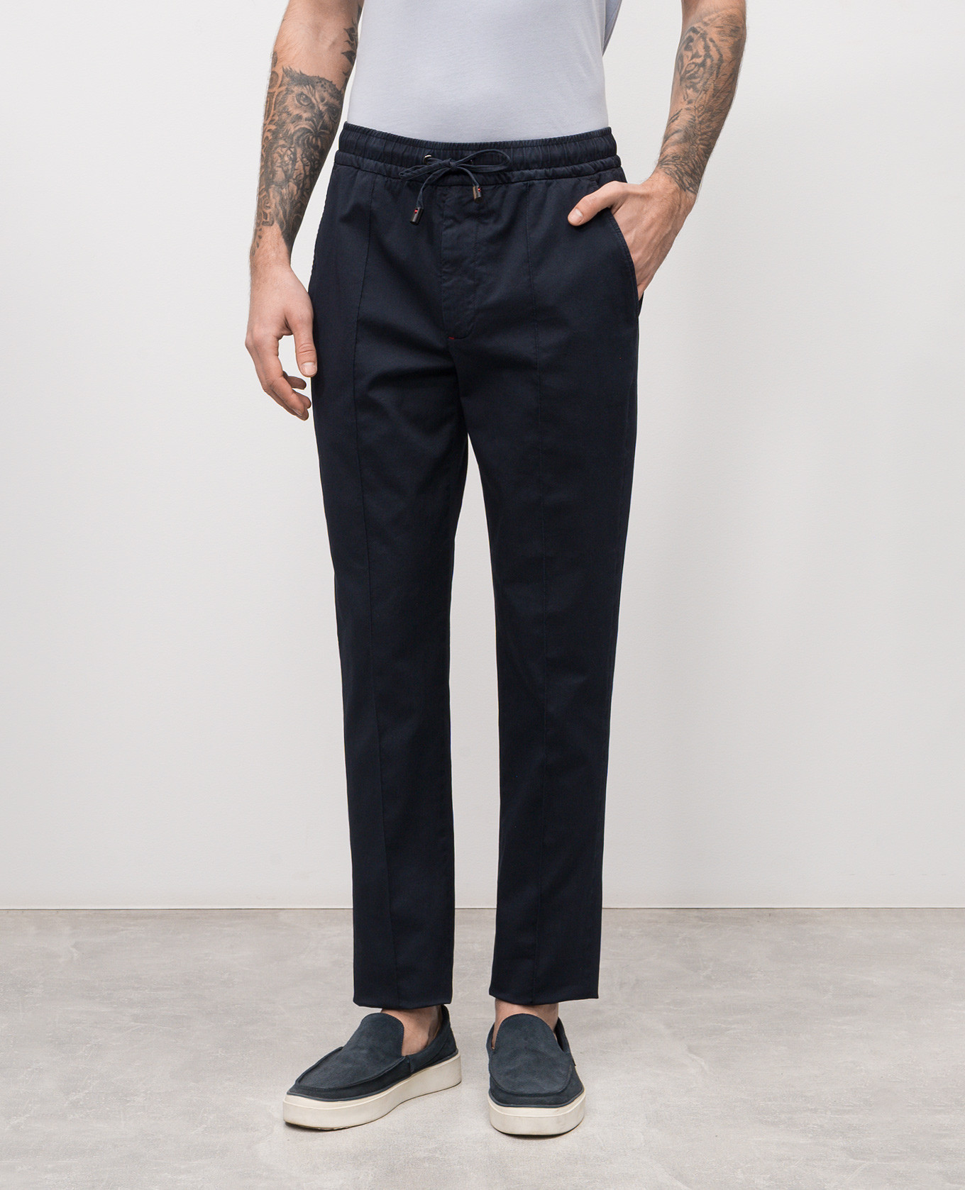 Blue pants ISAIA 3