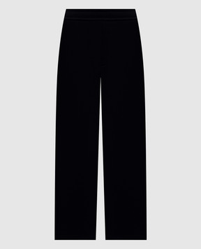 Ami Paris Black insulated track pants UTR806749