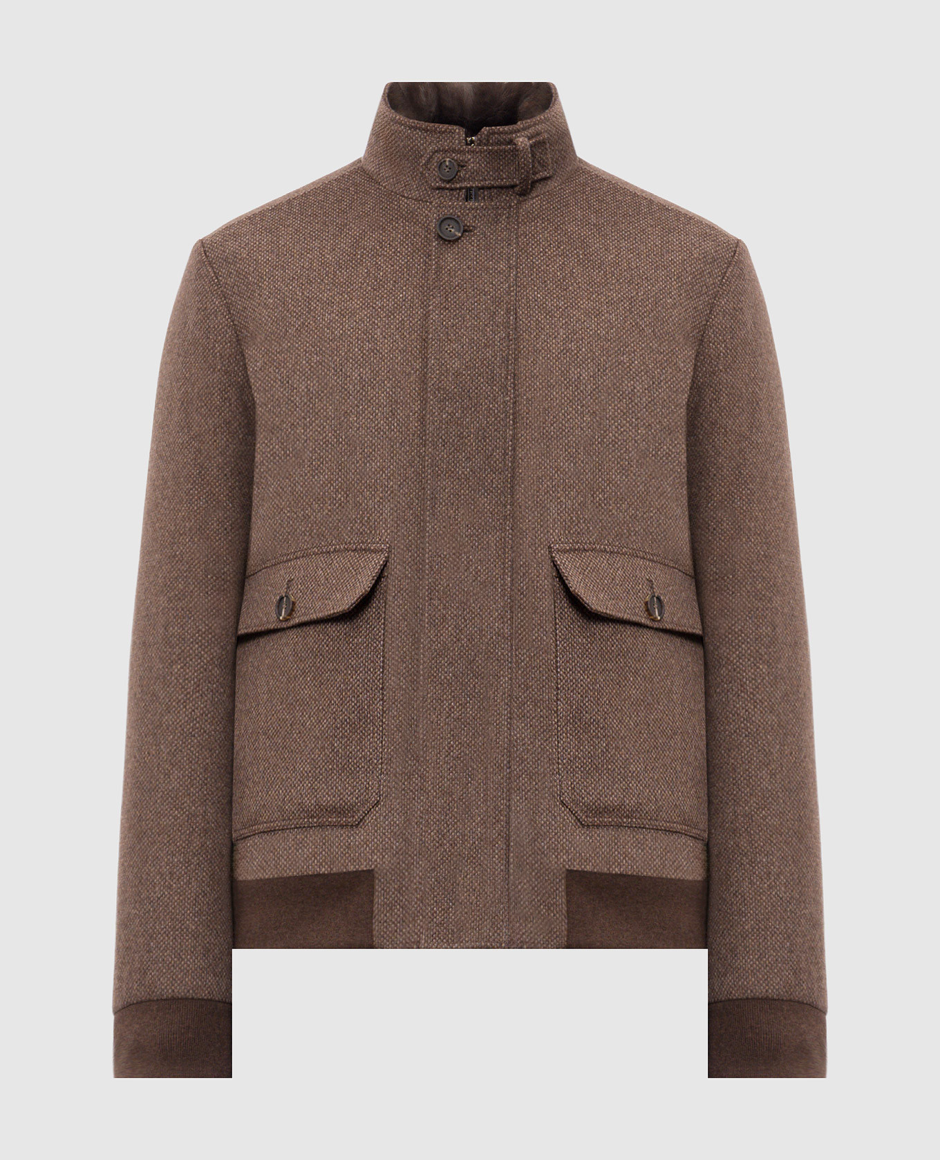 Brown cashmere jacket Stefano Ricci