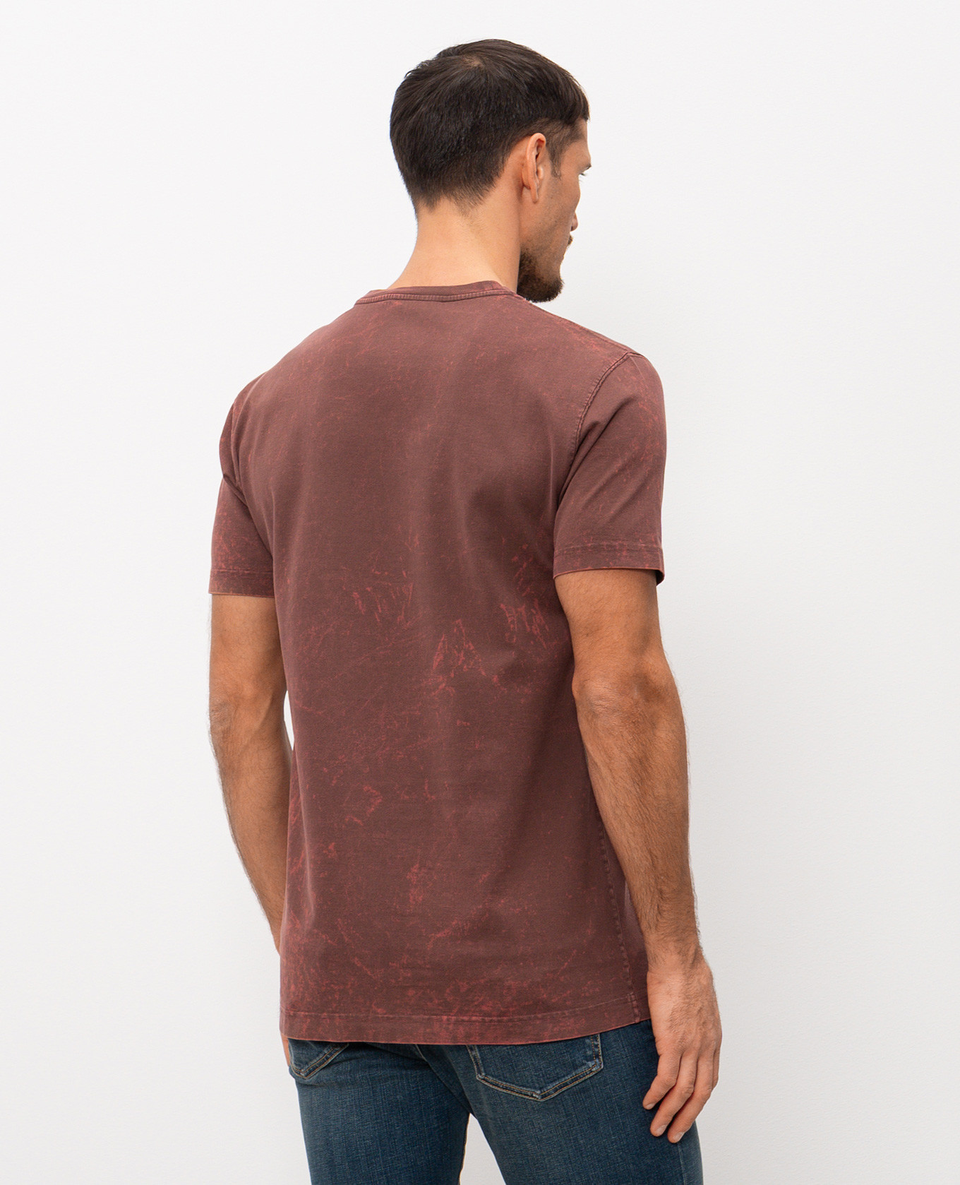 Brown T-shirt with logo print Dolce&Gabbana 3