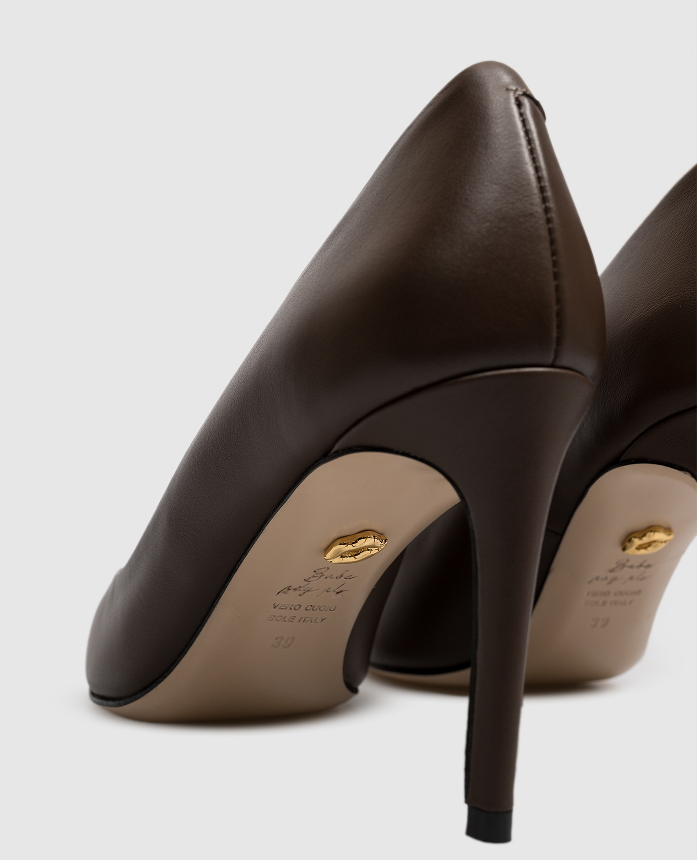 Brown leather shoes Babe Pay Pls 5
