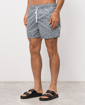 Pini Parma Green printed swim shorts 6059472