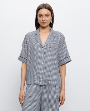 Peserico Printed blouse M06255D08186