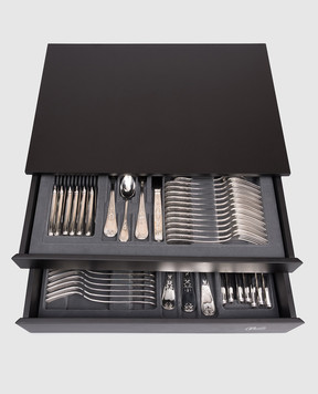 Broggi 1818 Excelsior cutlery set in a wooden case 0750000L60