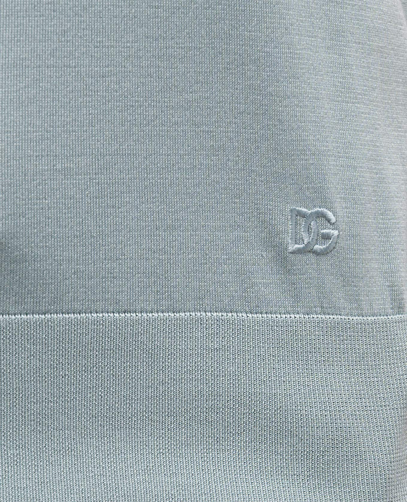 

Blue silk T-shirt Dolce&Gabbana, Light blue