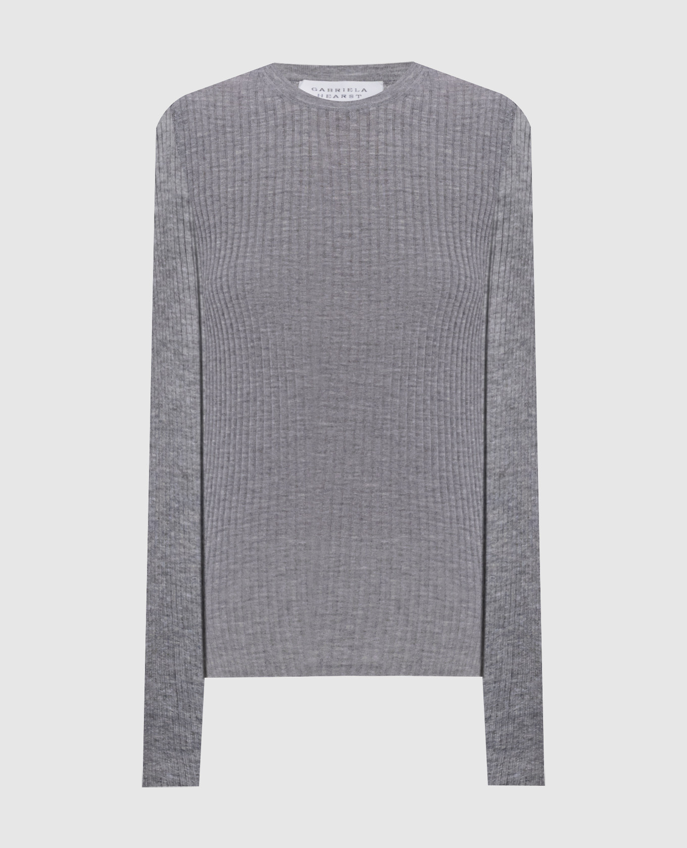 Browning grey cashmere and silk jumper