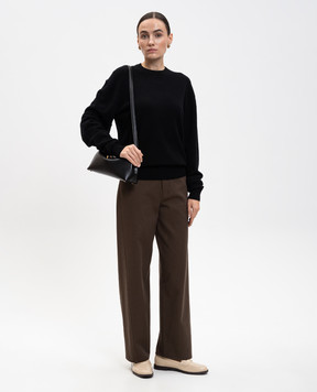 Toteme Black cashmere jumper 254WRT0613YA0222