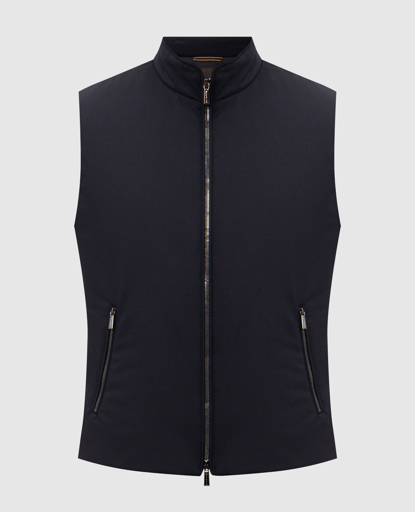 

Blue SENIO wool vest MooRER