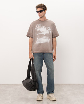 Off-White Dreaming Narciso beige t-shirt 44MAA120F26J015