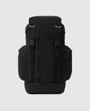 Stone Island Black CORDURA 1500 backpack with logo K2S159200010S0075