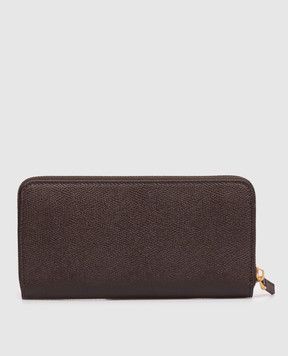 Valentino Brown leather wallet VLogo 9W2P0BB3SNP