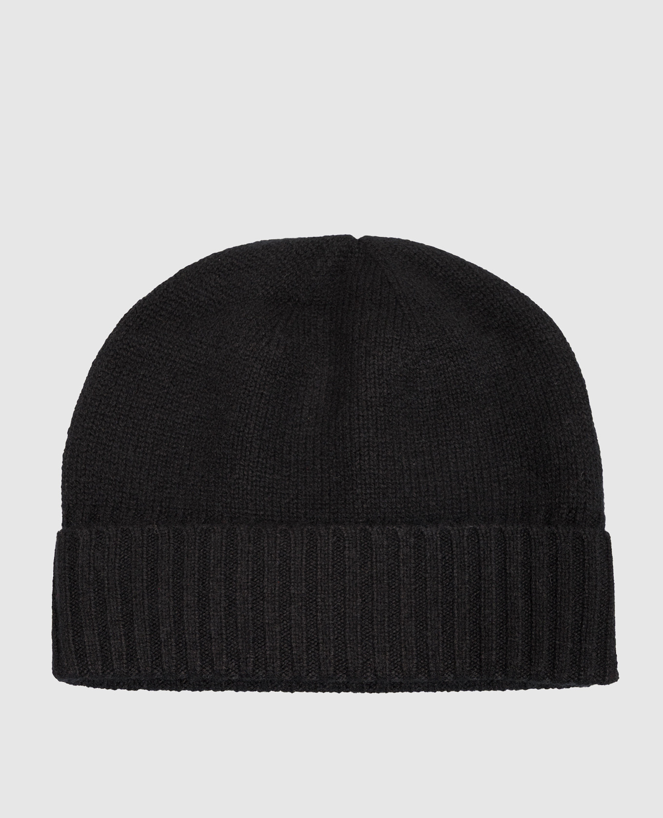 Black cashmere hat