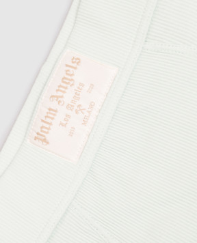 Palm Angels Green high-rise panties PLA1UWBT07SI