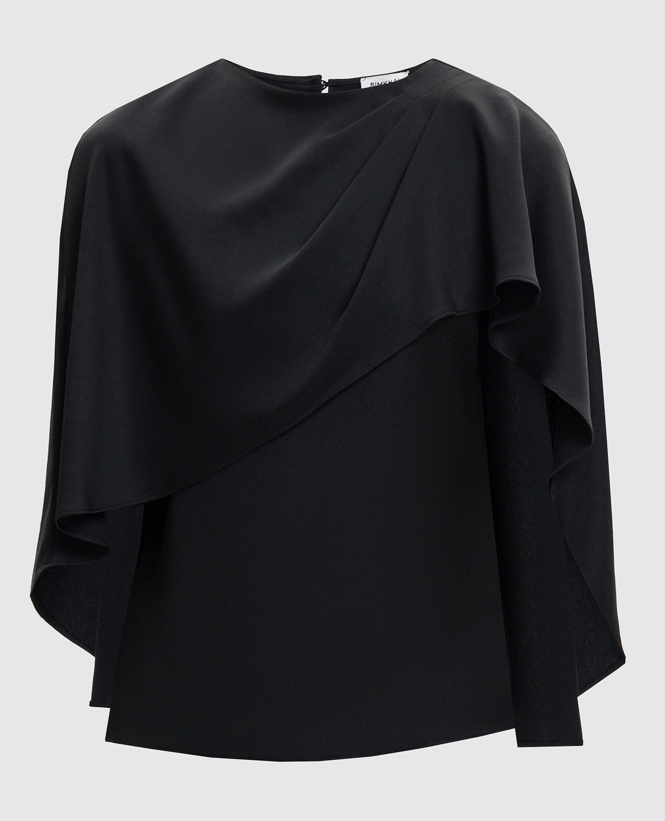 

Eliora black cape top Simkhai