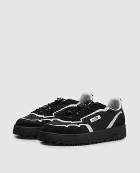 AUTRY Black Wildpace combination sneakers LDLMMQ01