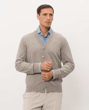 Brunello Cucinelli Gray cashmere cardigan M22203806