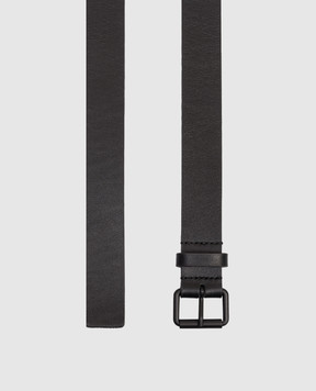 Sofie D`Hoore Black leather belt VARNIA VARNIA25LNA