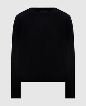Simonetta Ravizza Denise black cashmere jumper F06KN117T138