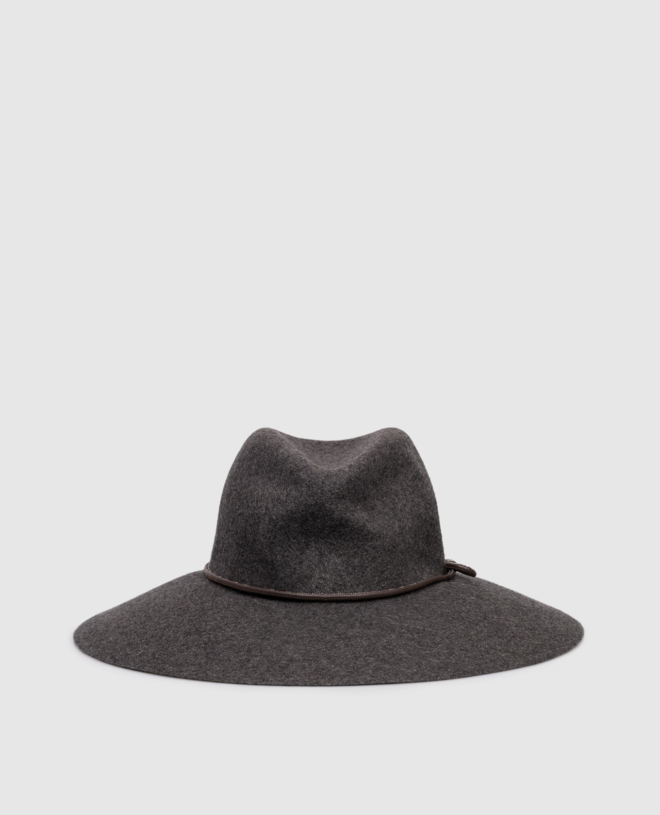 

Gray wool hat Peserico, Grey