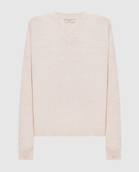 Peserico Pink wool pullover A99233F0709336