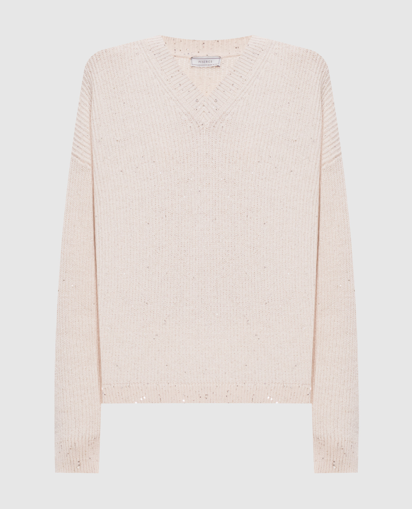 Pink wool pullover
