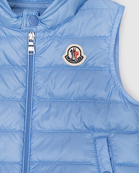 Moncler ENFANT Children's blue down vest Amaury L19511A00023597YF