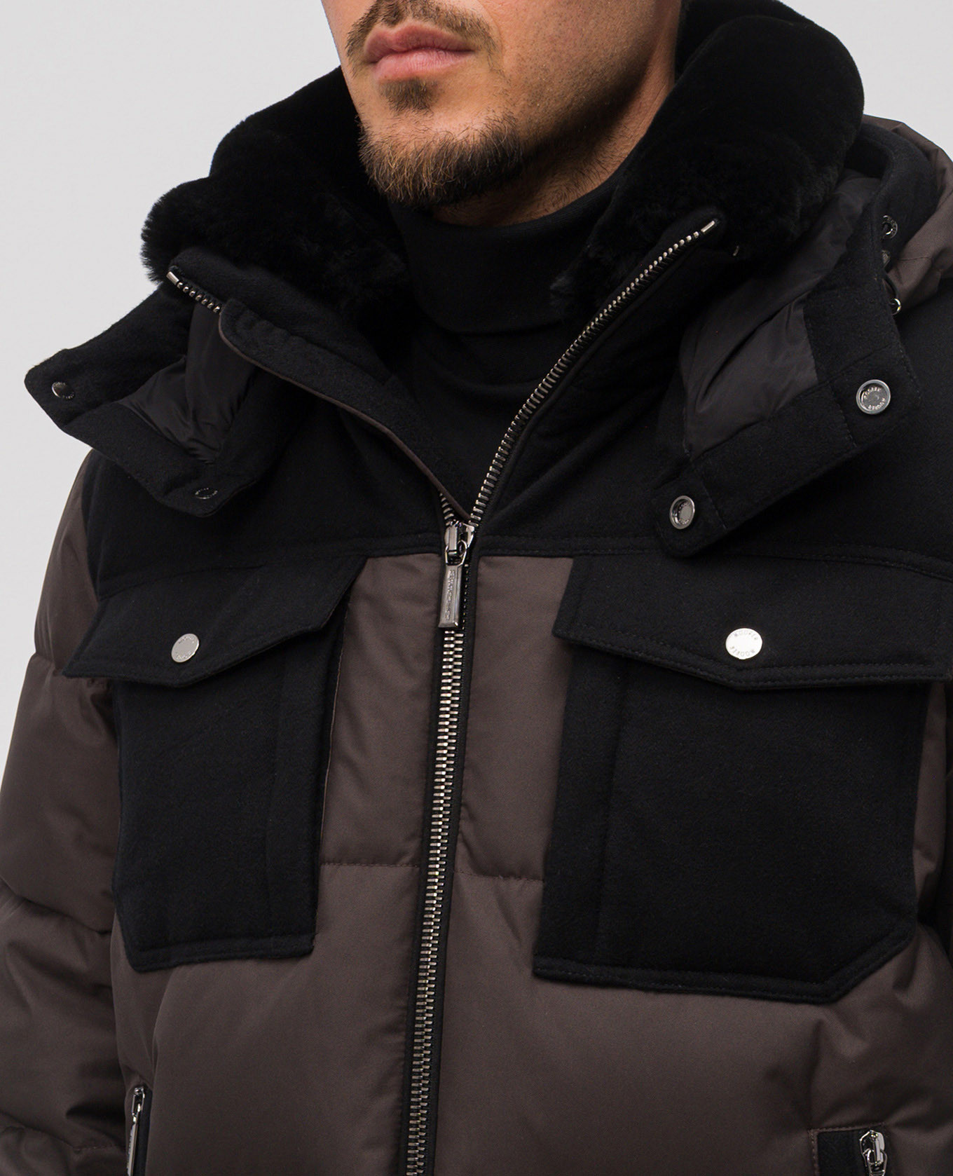 

Brown down jacket ALARICK MooRER