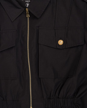 Balmain Children's black jacket BY2A87B00941214