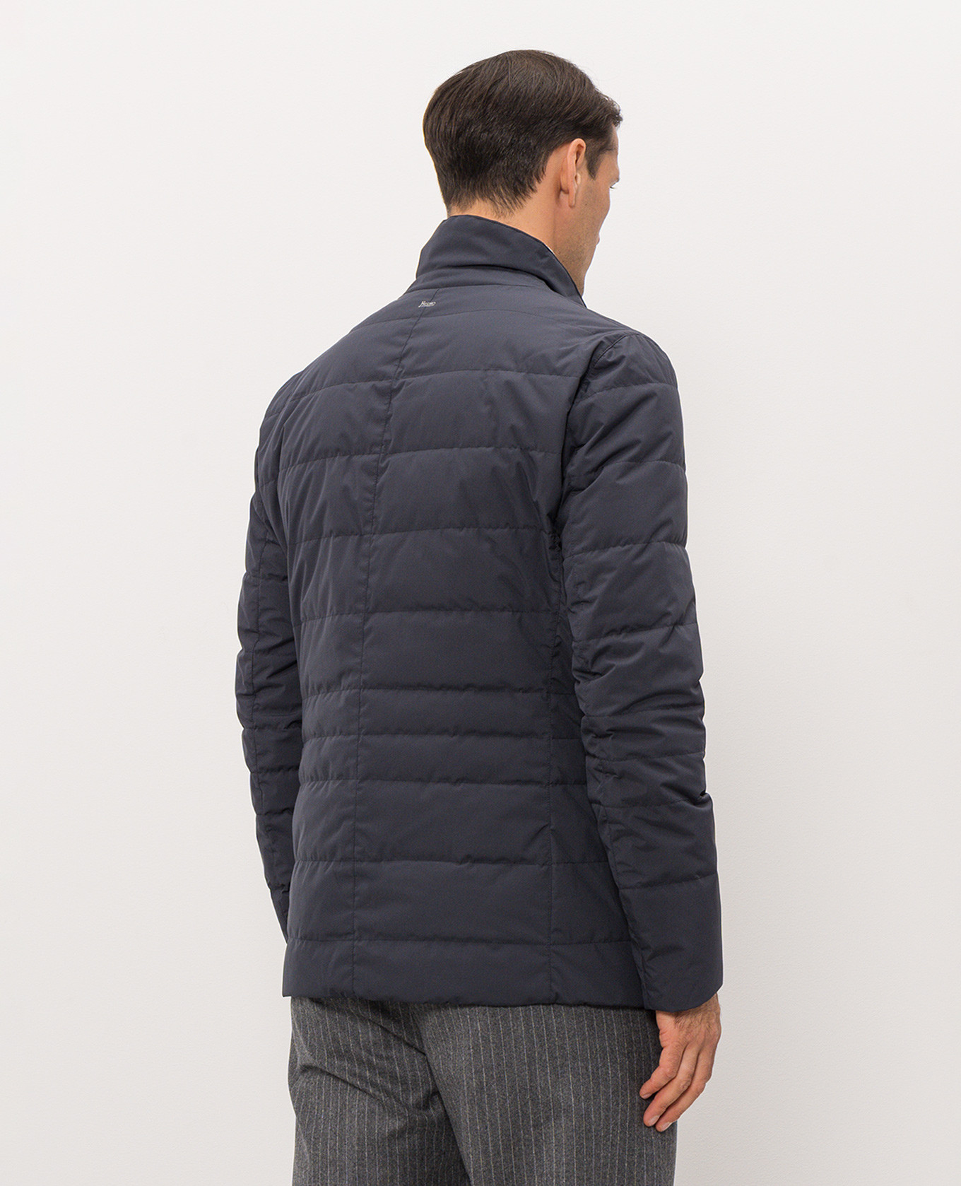 Blue down jacket Herno 4