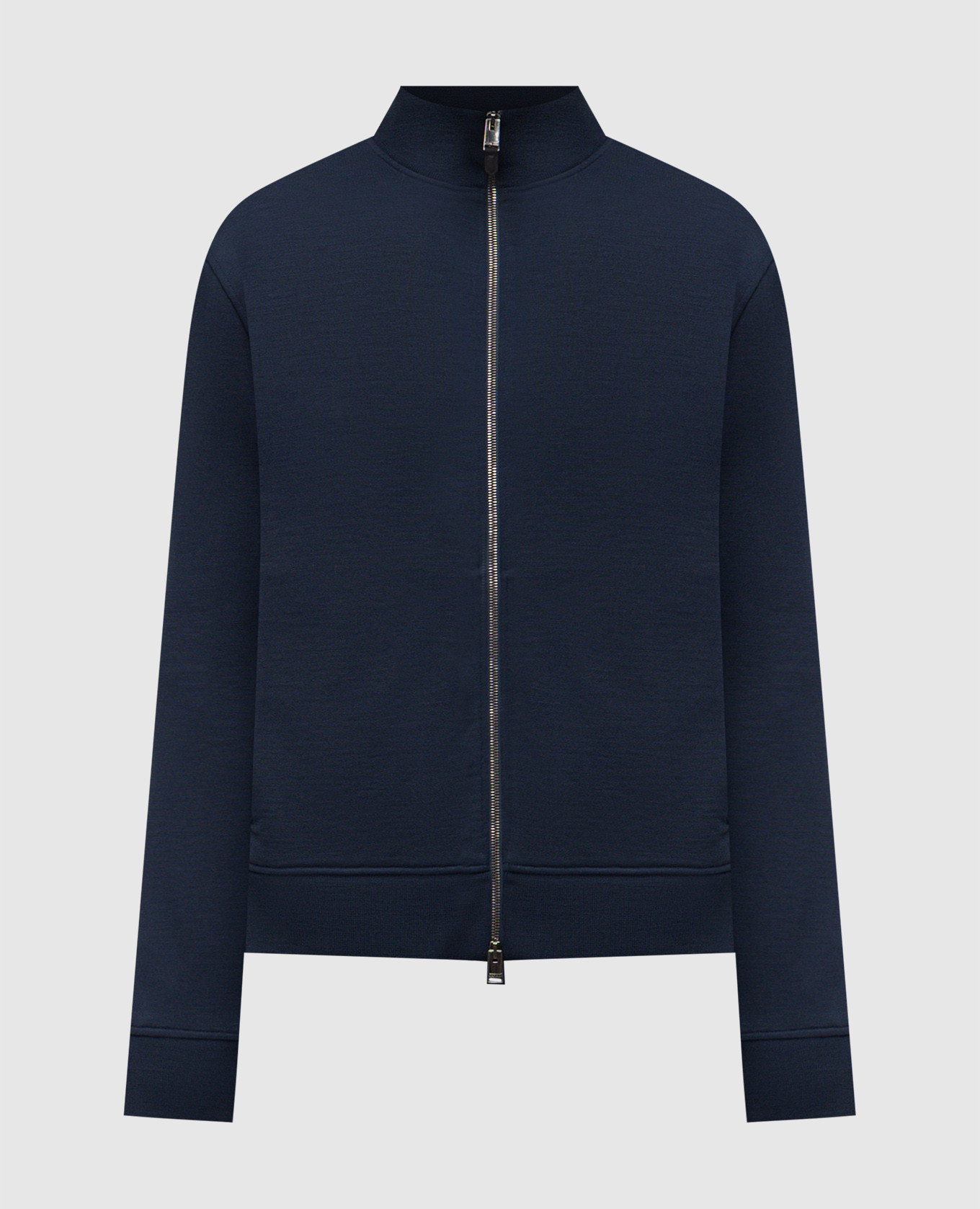 

Blue wool sports jacket Canali