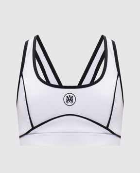AMIRI White top with monogram AWBOAC1020