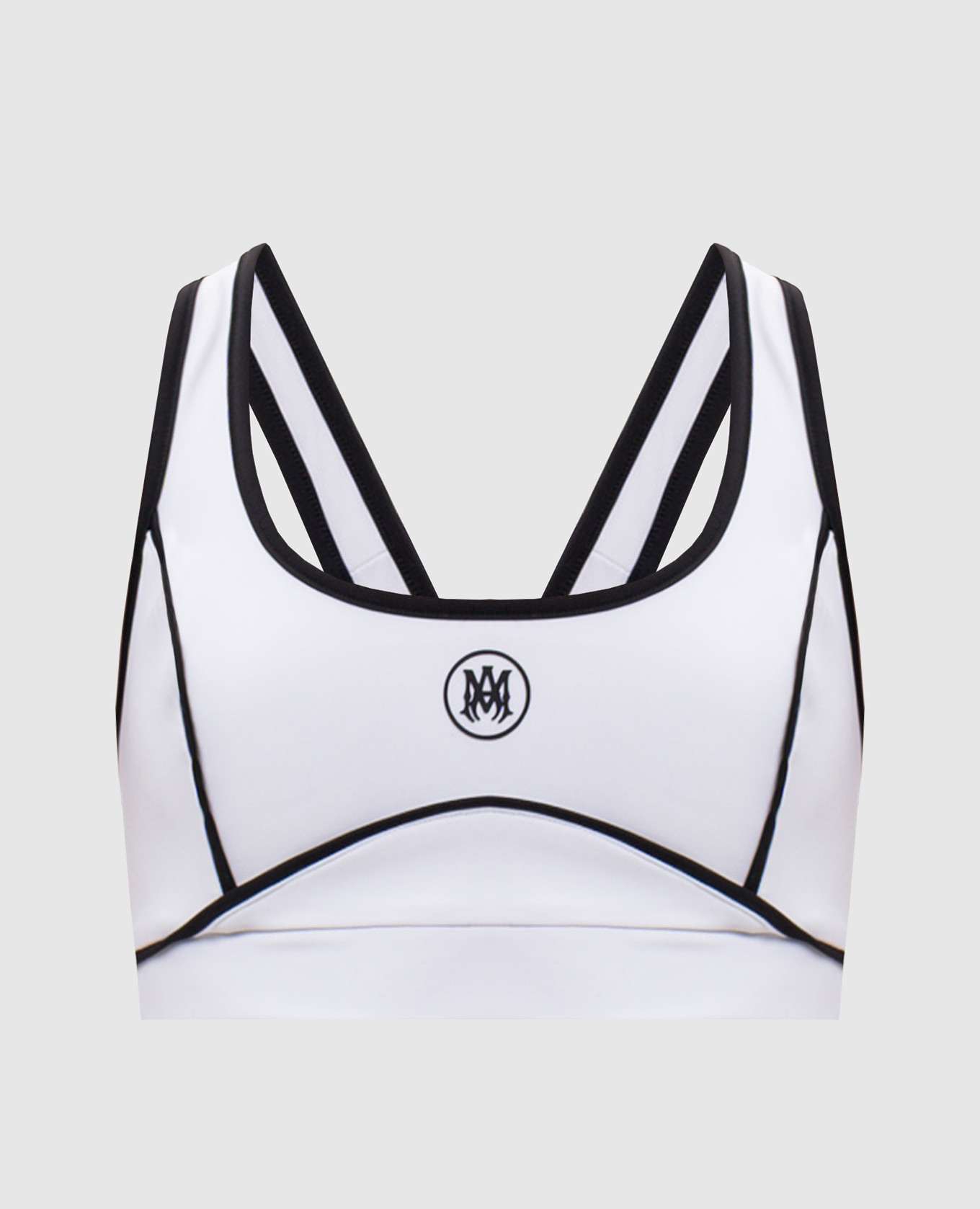White top with monogram