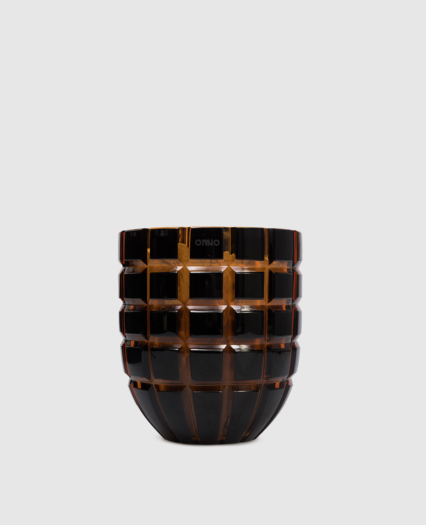 

Forever  Gold scented candle in a glass candle holder Onno, Brown