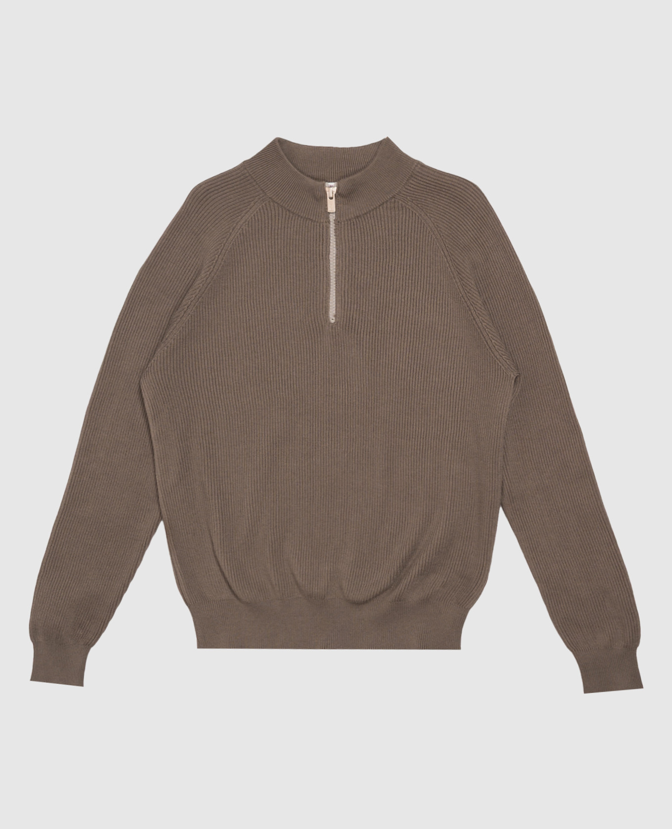 Children's gray zippered jumper