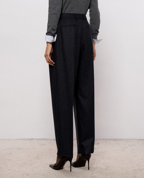 Dolce&Gabbana Gray wool pants FTDNATFU291