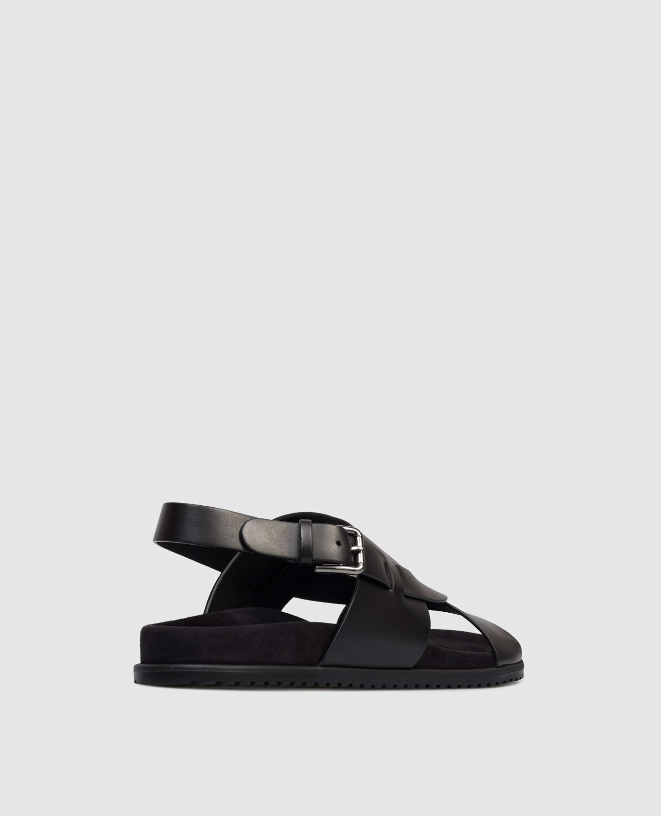 

Black leather sandals Dolce&Gabbana