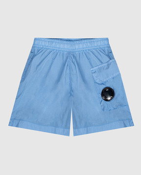 C.P. Company Children's blue swim shorts CNL002L3C001014