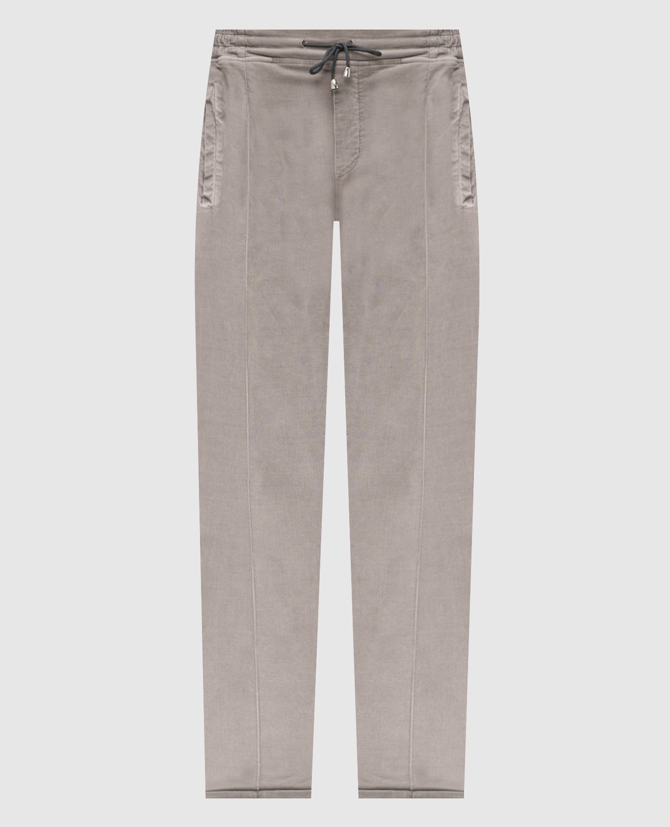 Gray corduroy pants