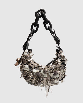 Innerraum HM0 hobo bag with applique HM0SLMXGIPS