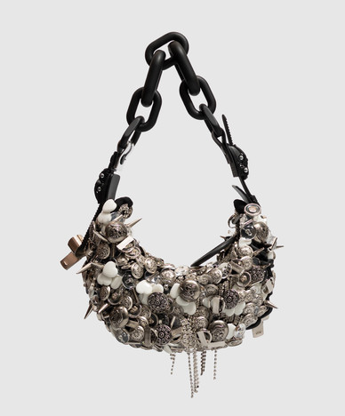 HM0 hobo bag with applique