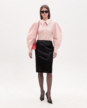 Saint Laurent Cassandre black pencil skirt 863981Y1K44
