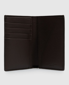 Brunello Cucinelli Brown leather passport cover MWZNBU436