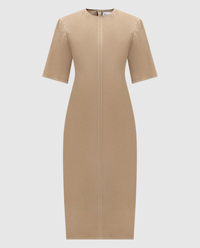 Ami Paris Brown dress FDR647CO0214