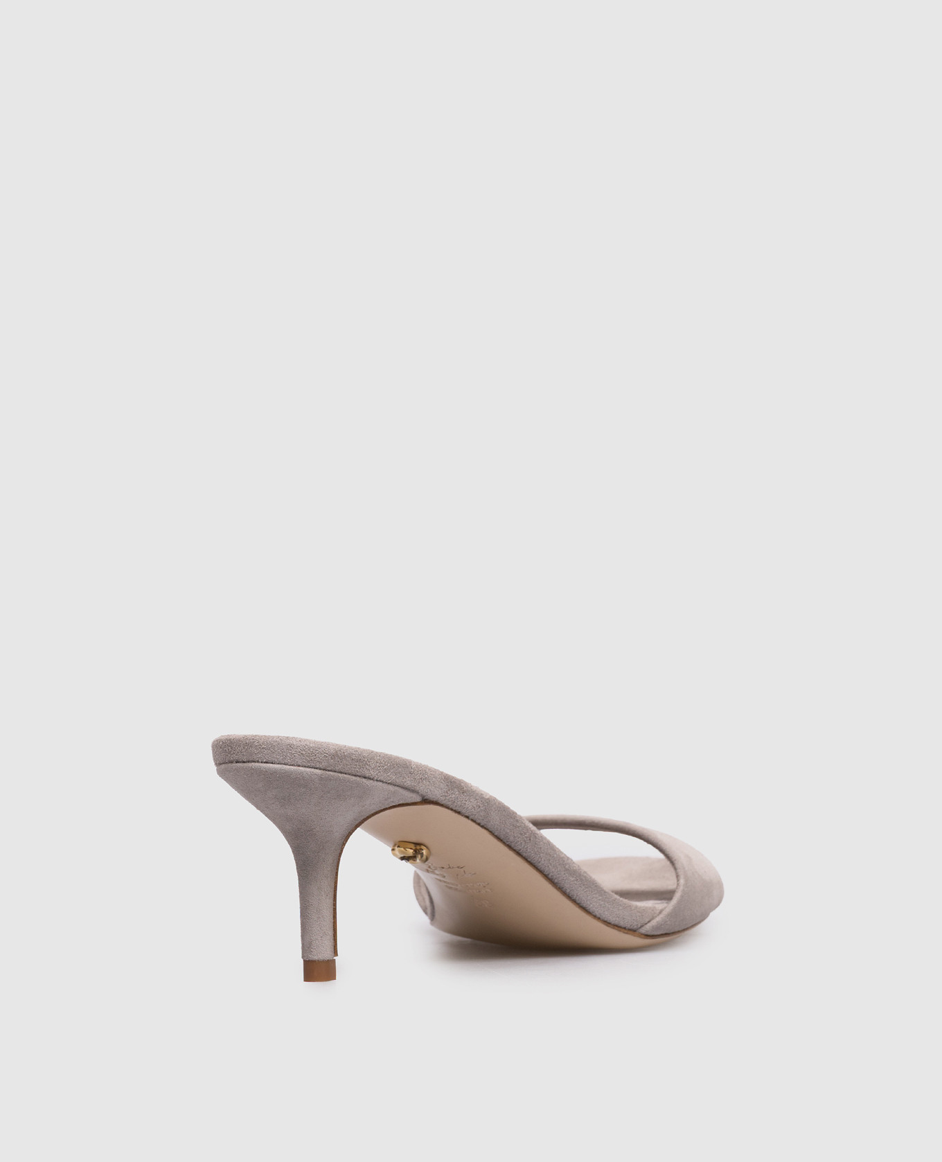 

Gray suede mules Babe Pay Pls, Grey