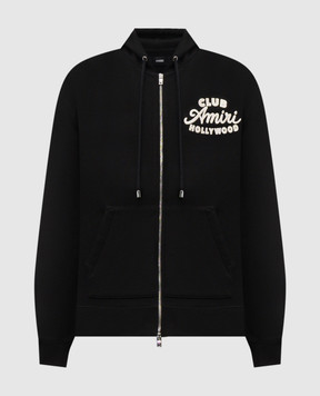 AMIRI Black Club sports jacket AMJYHD1123
