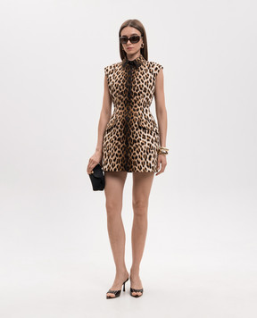 Max Mara Sportmax SPXLONZA leopard print dress SPXLONZA