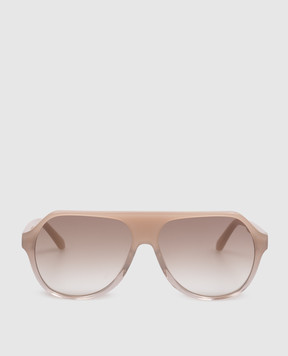 Palm Angels Beige sunglasses with gradient effect PA1026171759